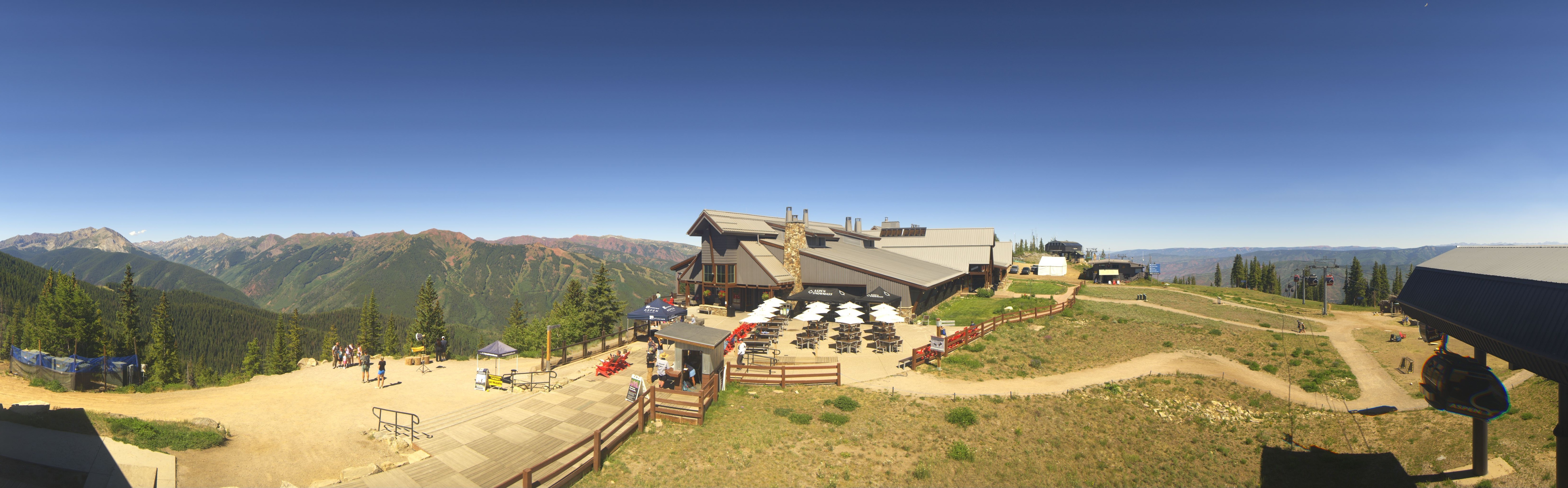 Archiv Foto Webcam Aspen Mountain Bergstation