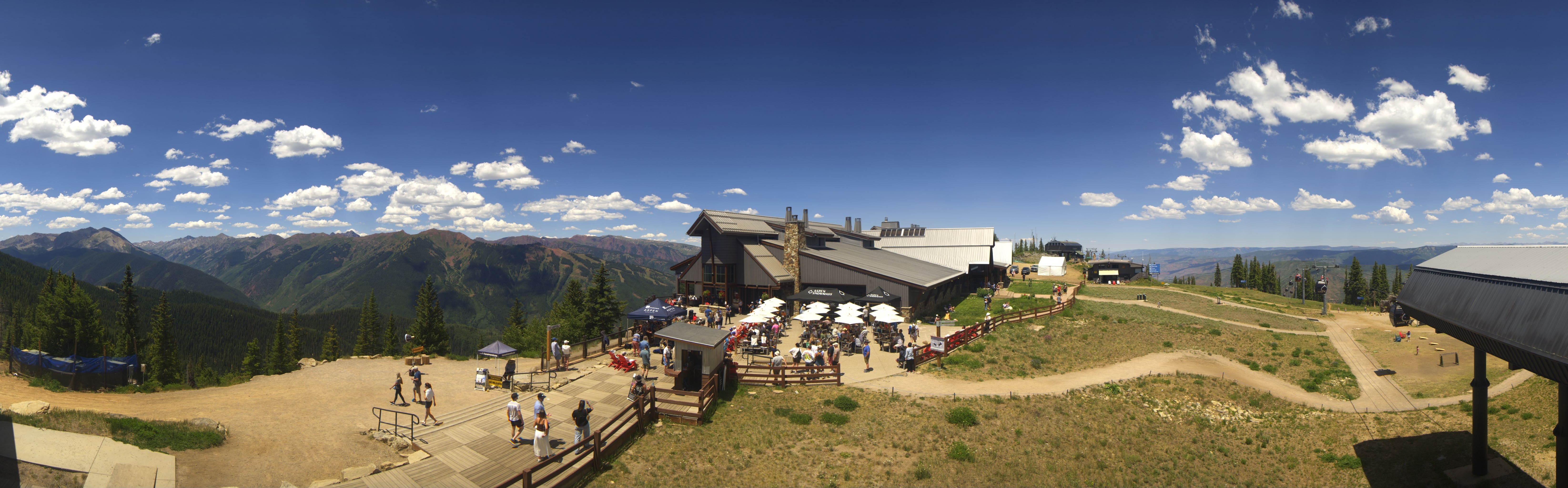 Archiv Foto Webcam Aspen Mountain Bergstation