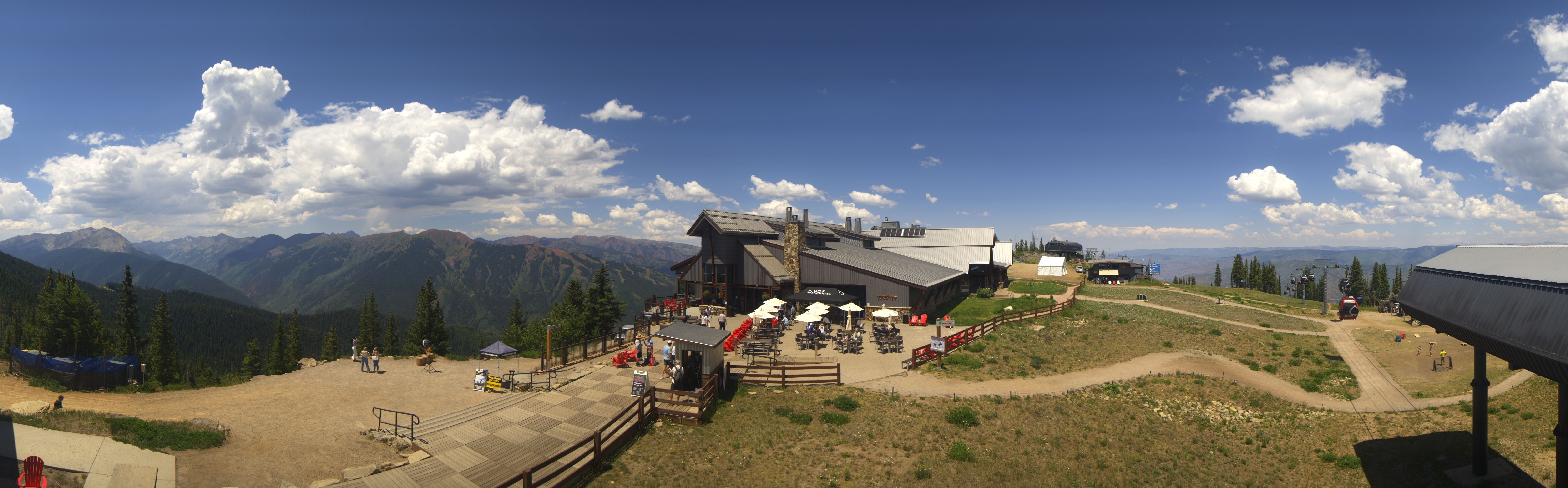 Archiv Foto Webcam Aspen Mountain Bergstation
