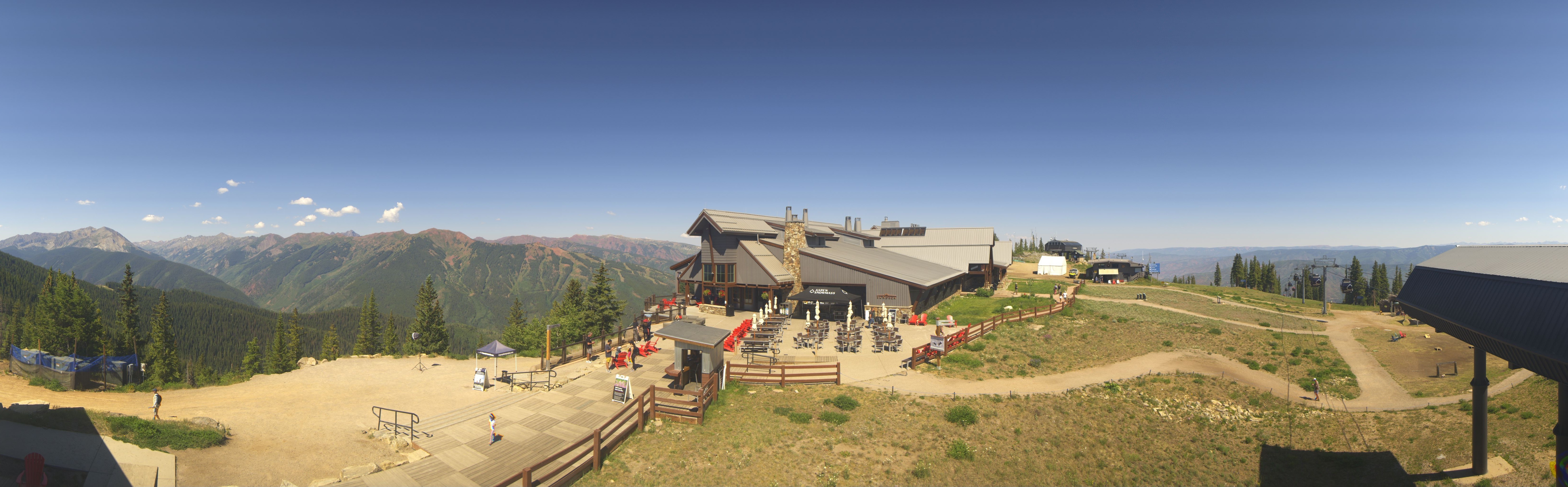 Archived image Webcam Aspen Mountain Bergstation