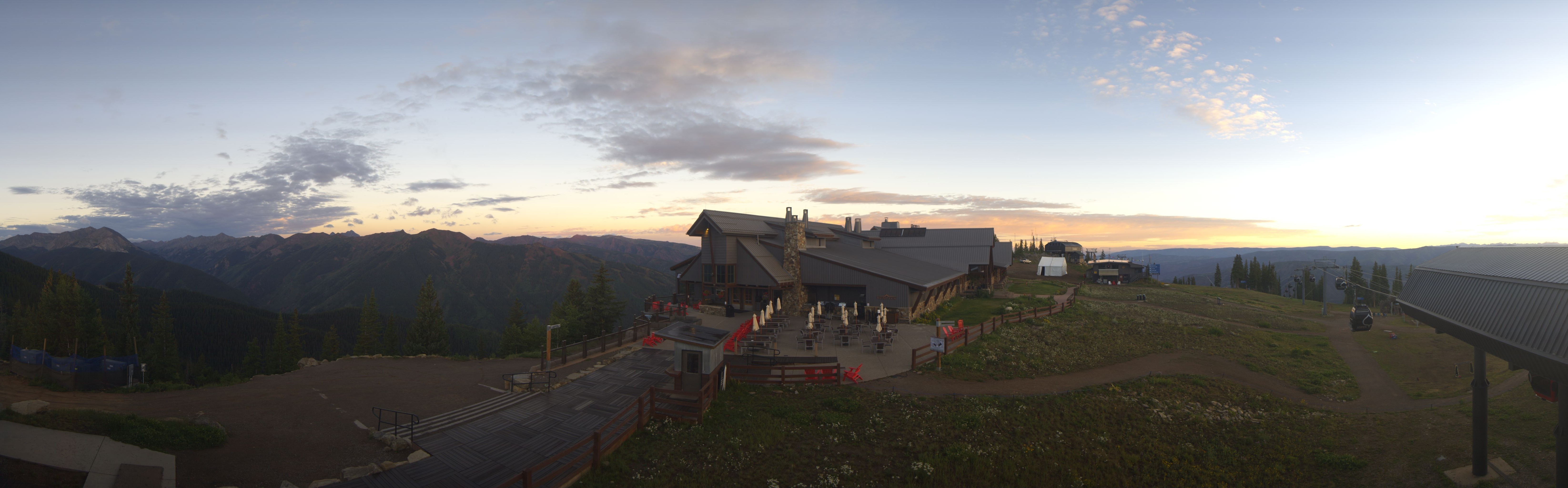 Archiv Foto Webcam Aspen Mountain Bergstation