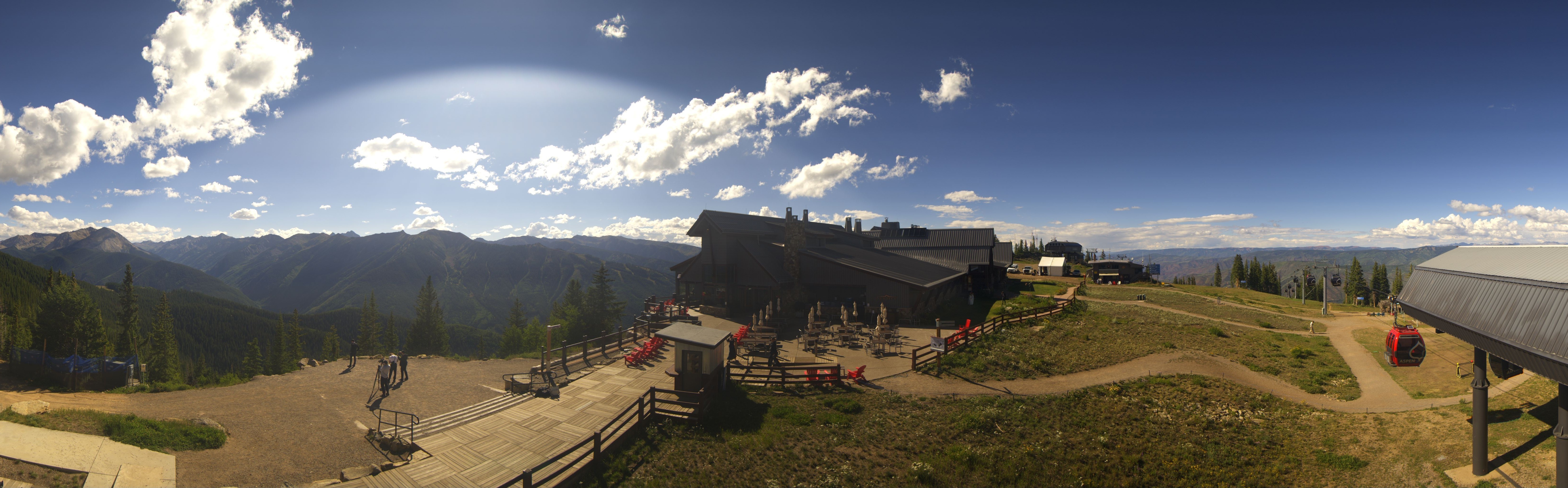 Archiv Foto Webcam Aspen Mountain Bergstation