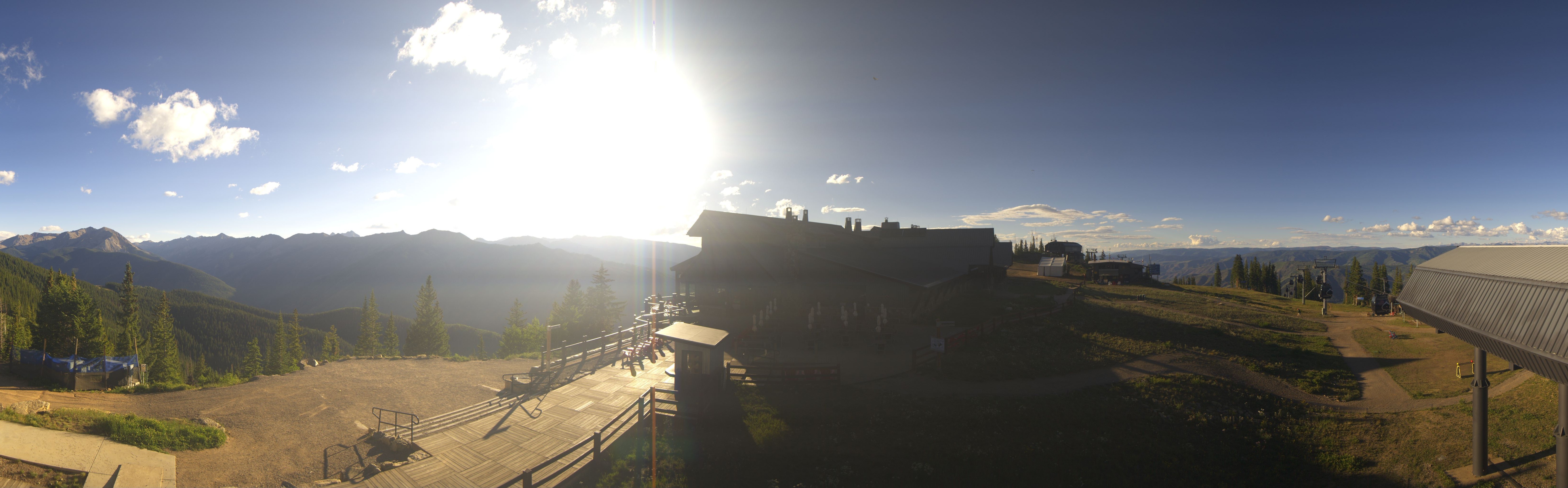 Archiv Foto Webcam Aspen Mountain Bergstation