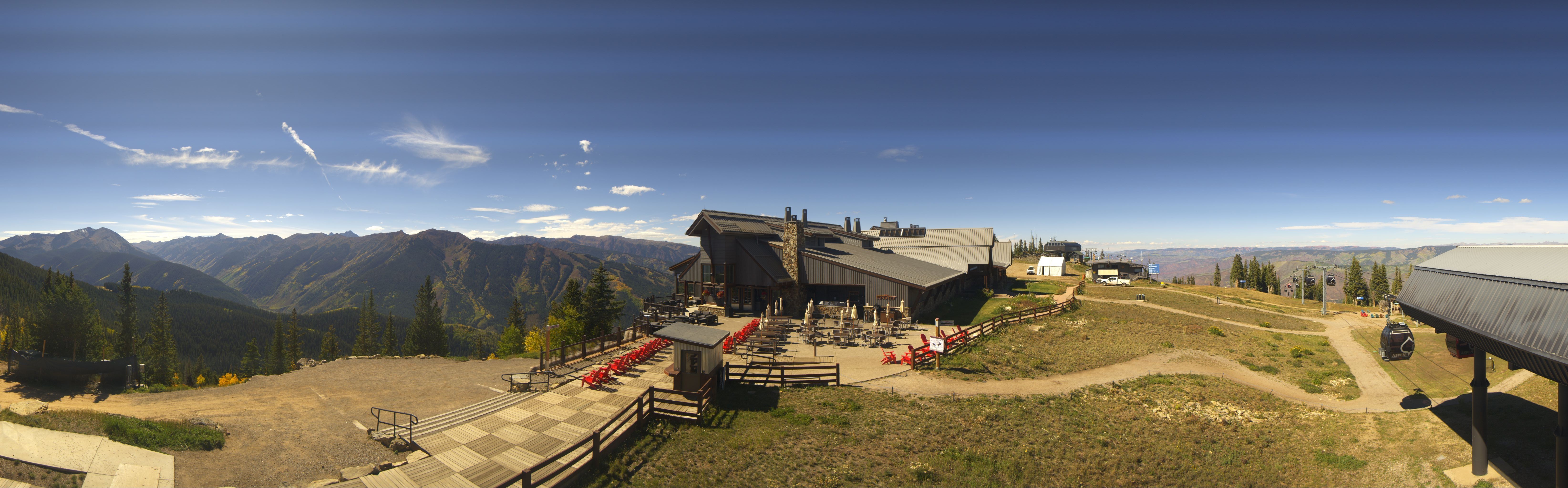 Archived image Webcam Aspen Mountain Bergstation