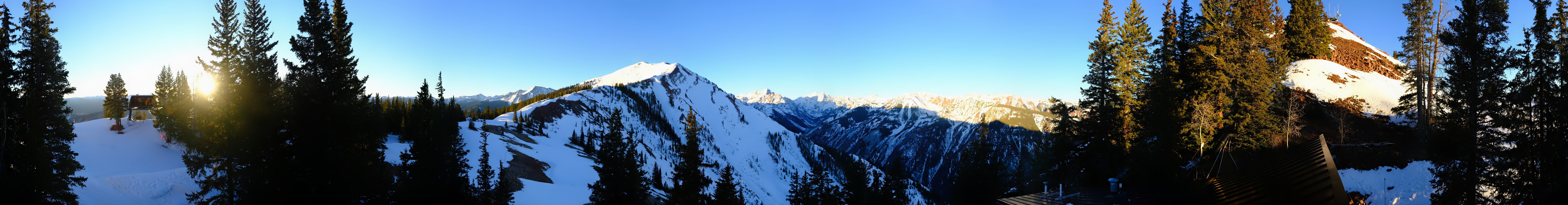 Archived image Webcam Lodge Peak at Aspen Highland