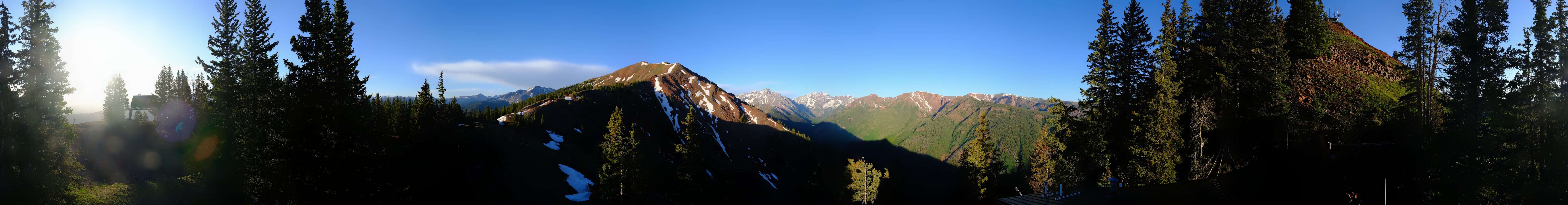 Archived image Webcam Lodge Peak at Aspen Highland