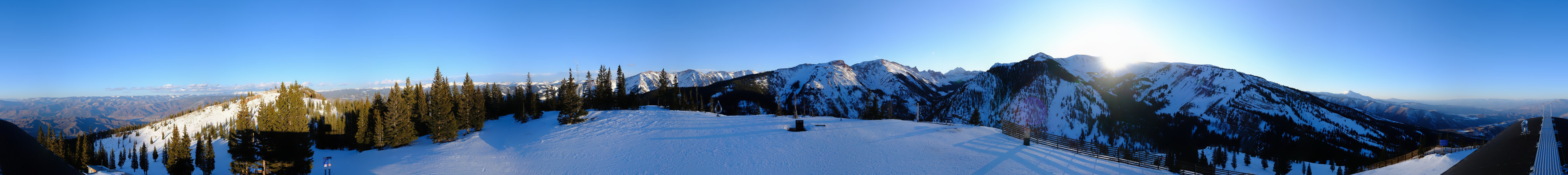 Archiv Foto Webcam Panoramacam Aspen Snowmass Elk Camp
