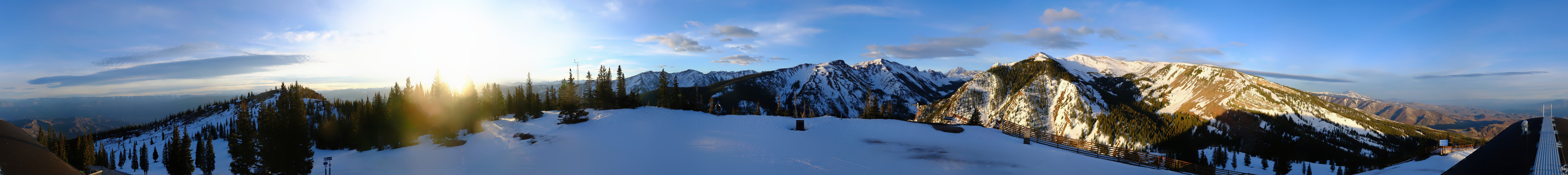 Archiv Foto Webcam Panoramacam Aspen Snowmass Elk Camp