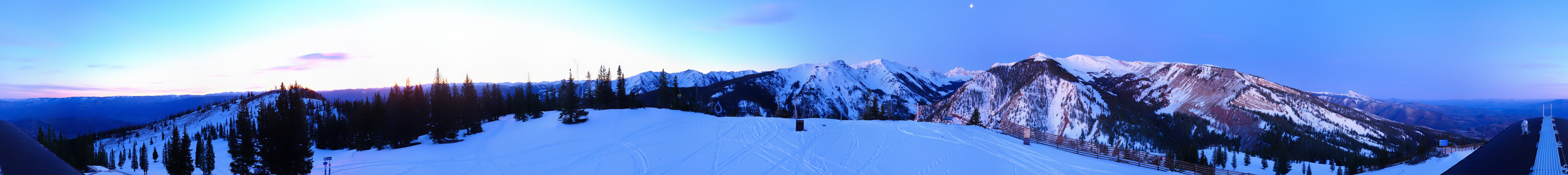 Archived image Webcam Roundshot Aspen Snowmass Elk Camp