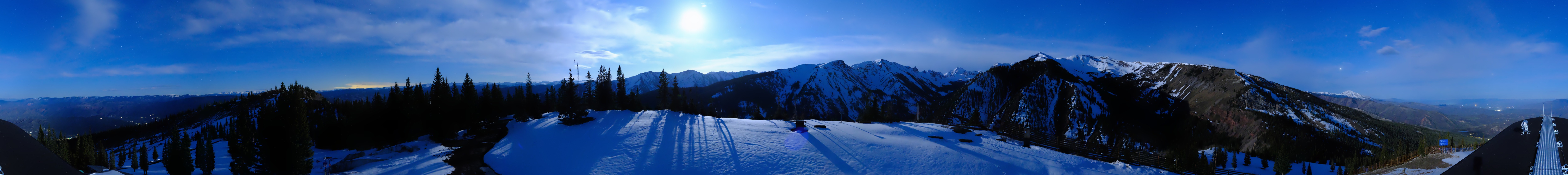 Archived image Webcam Roundshot Aspen Snowmass Elk Camp