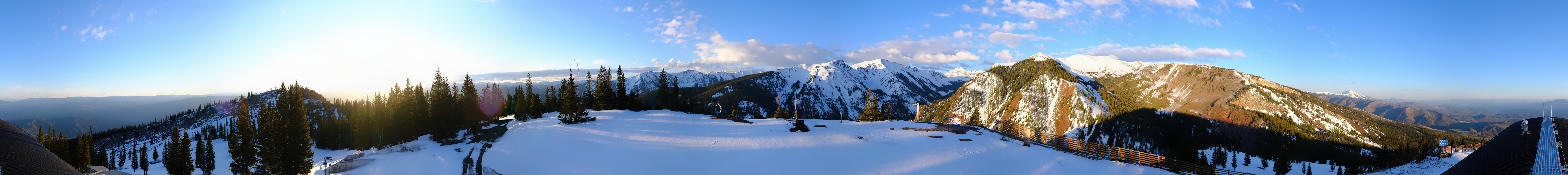 Archiv Foto Webcam Panoramacam Aspen Snowmass Elk Camp