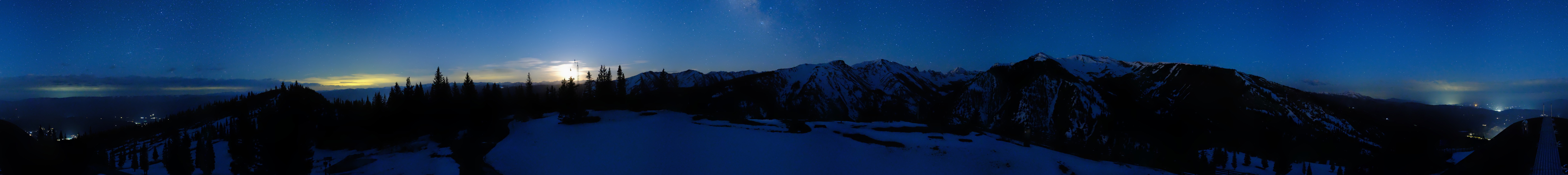 Archiv Foto Webcam Panoramacam Aspen Snowmass Elk Camp