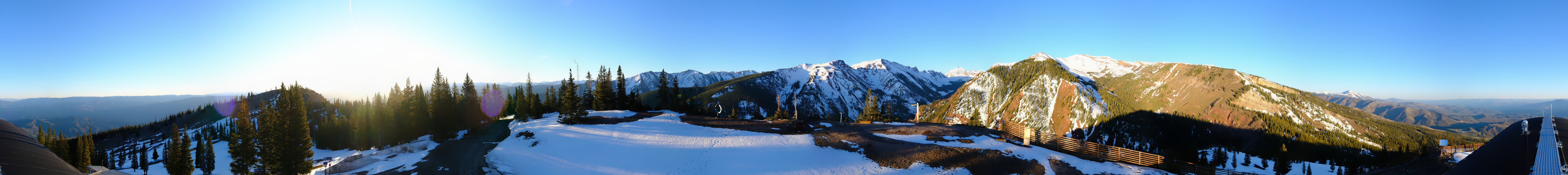 Archiv Foto Webcam Panoramacam Aspen Snowmass Elk Camp