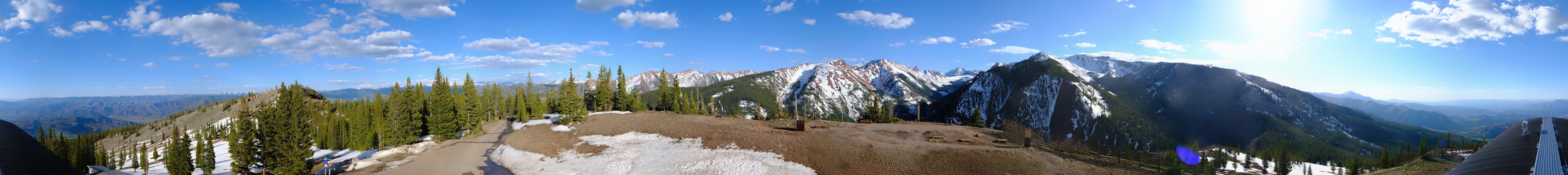 Archived image Webcam Roundshot Aspen Snowmass Elk Camp