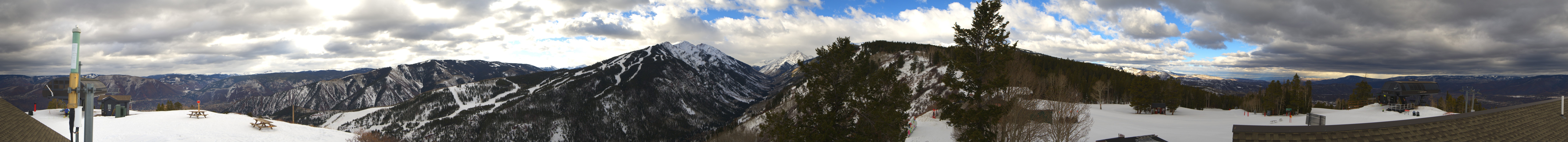 Archived image Webcam Mountain Top at Aspen Buttermilk
