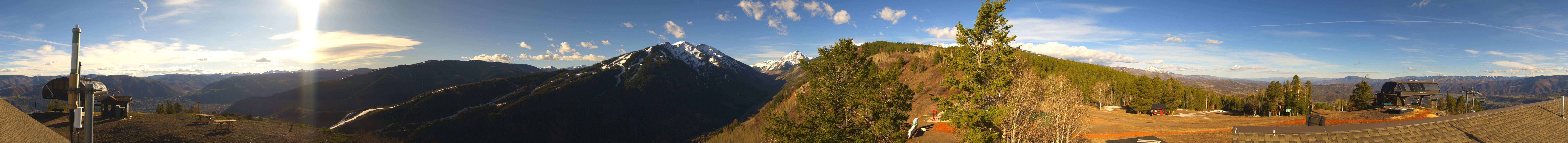 Archived image Webcam Mountain Top at Aspen Buttermilk