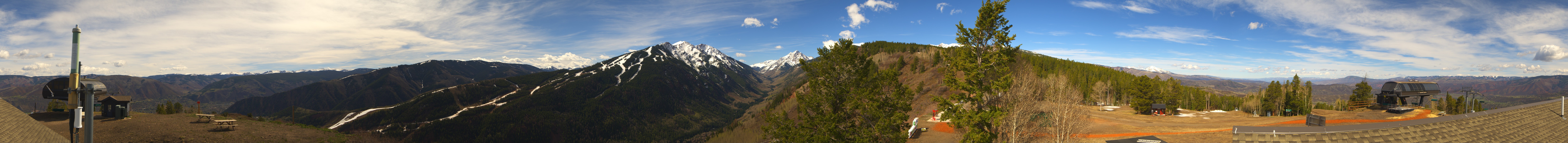 Archived image Webcam Mountain Top at Aspen Buttermilk