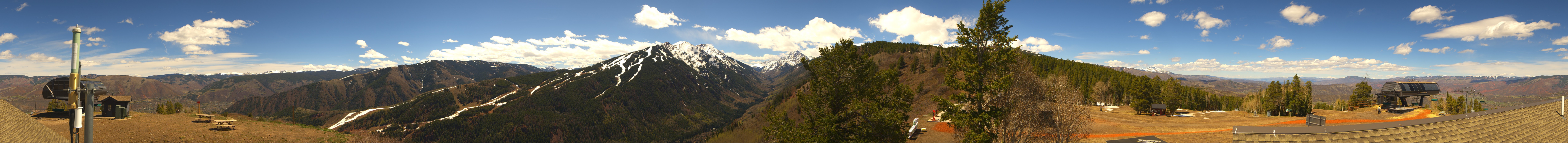 Archived image Webcam Mountain Top at Aspen Buttermilk
