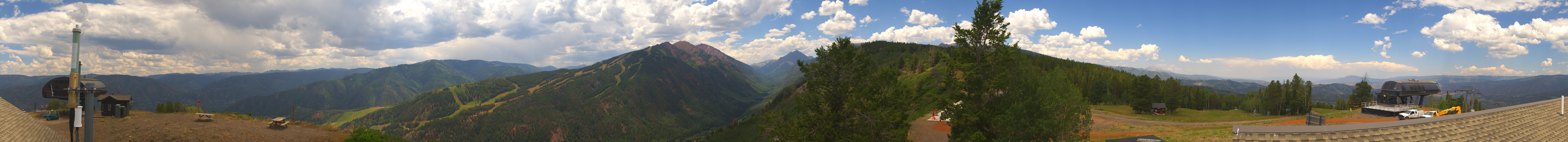 Archived image Webcam Mountain Top at Aspen Buttermilk