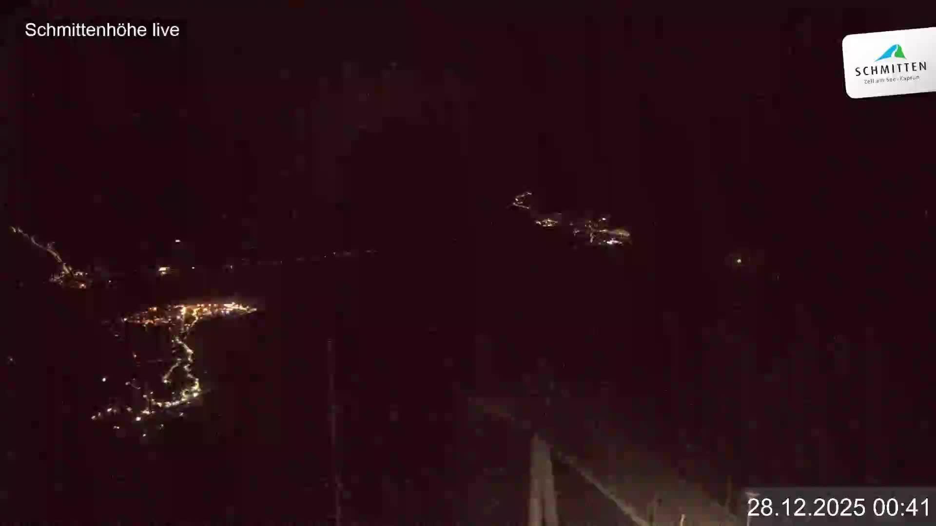 Archiv Foto Webcam Blick vom Gipfel der Schmittenhöhe