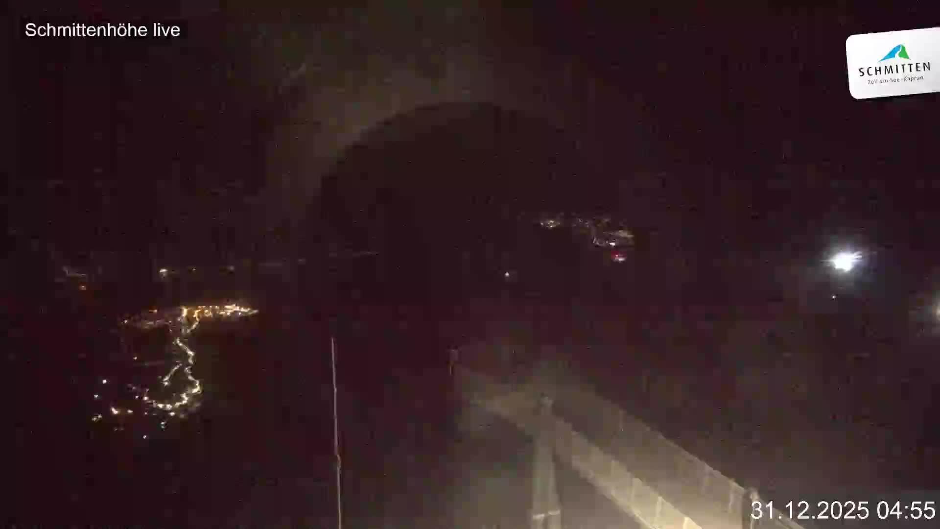 Archiv Foto Webcam Blick vom Gipfel der Schmittenhöhe