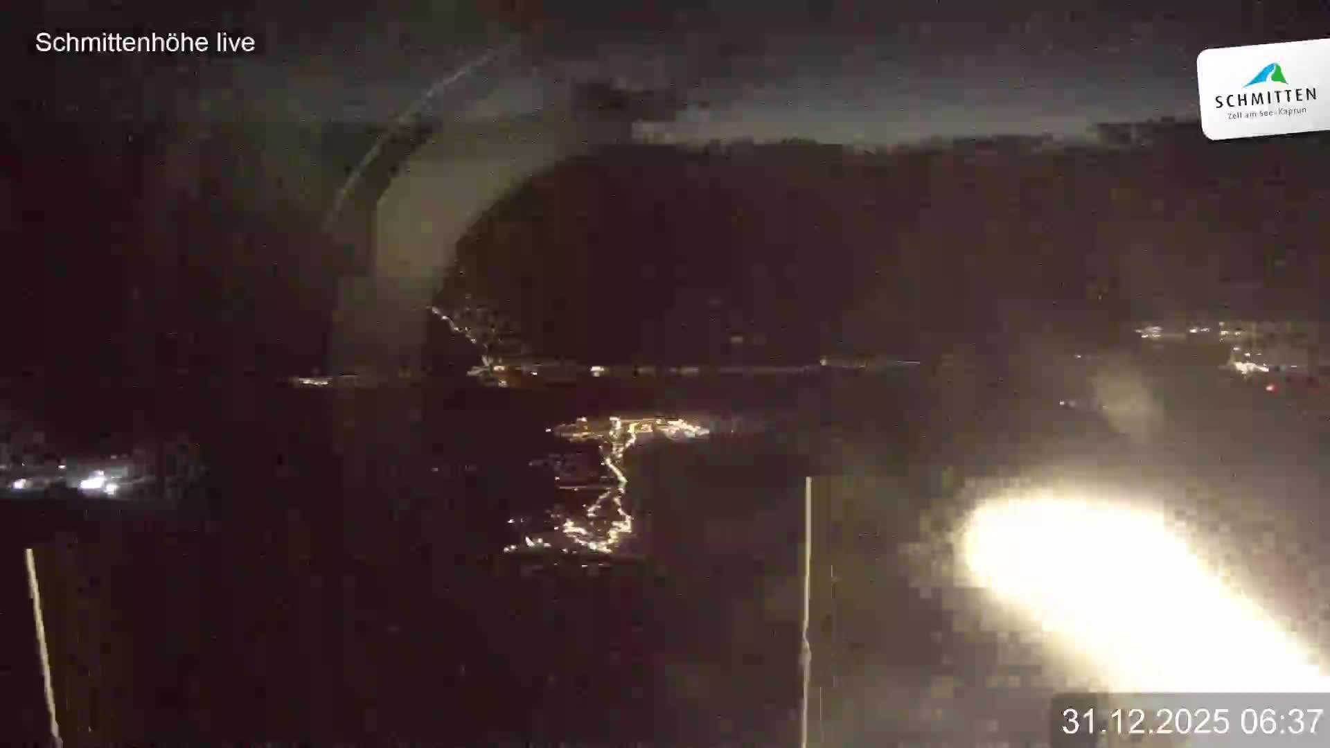 Archiv Foto Webcam Blick vom Gipfel der Schmittenhöhe