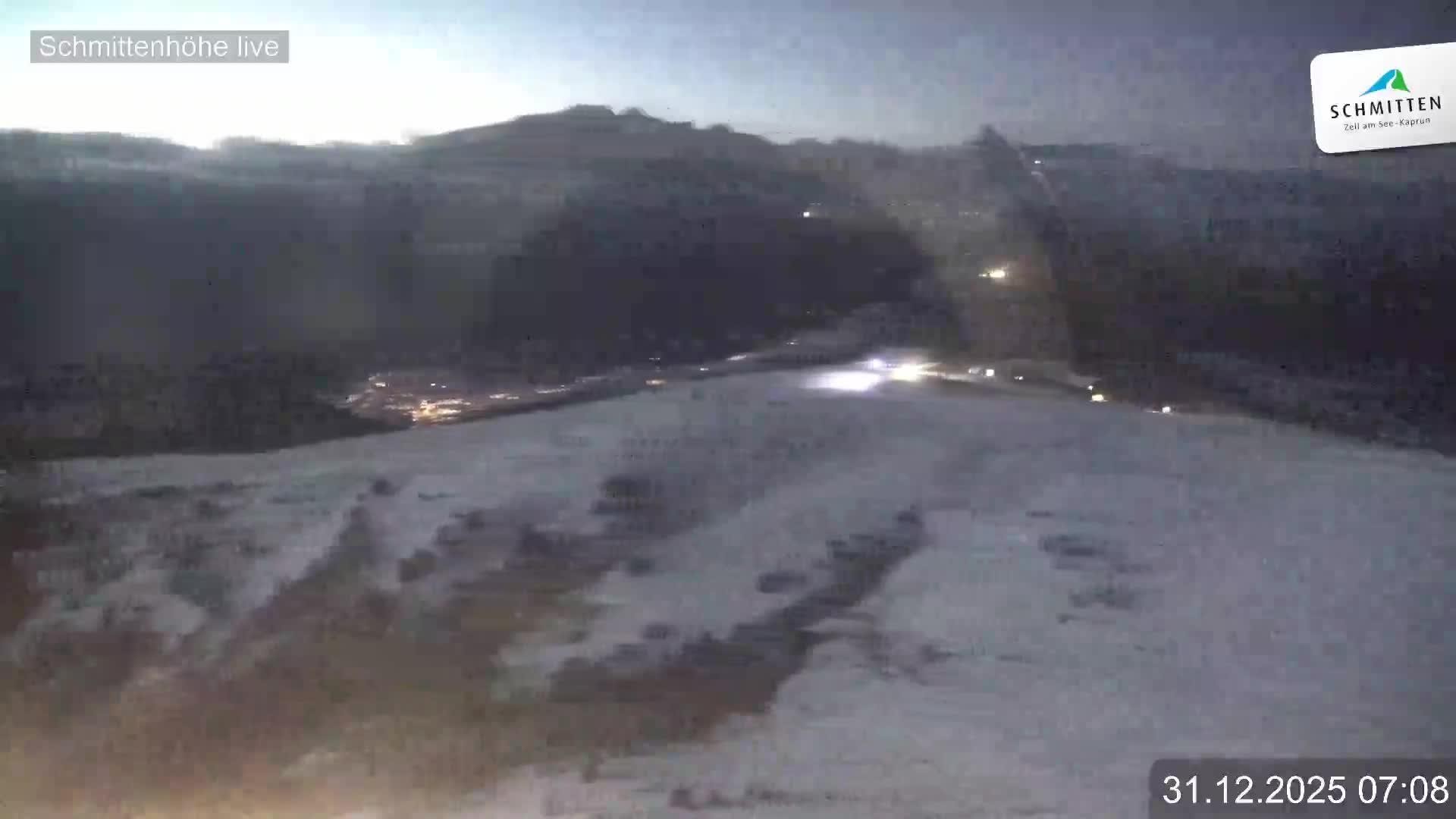 Archiv Foto Webcam Blick vom Gipfel der Schmittenhöhe