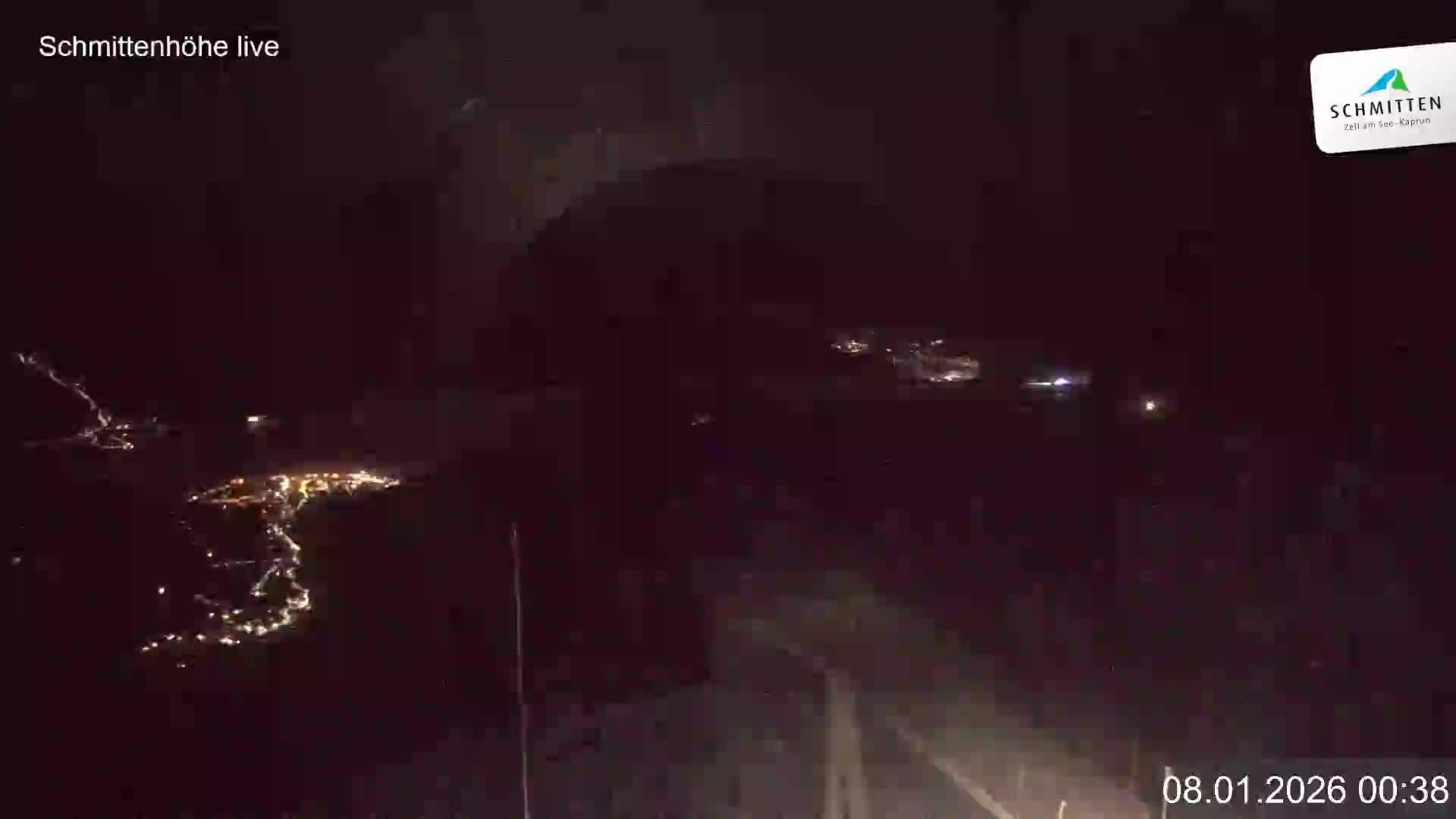 Archiv Foto Webcam Blick vom Gipfel der Schmittenhöhe