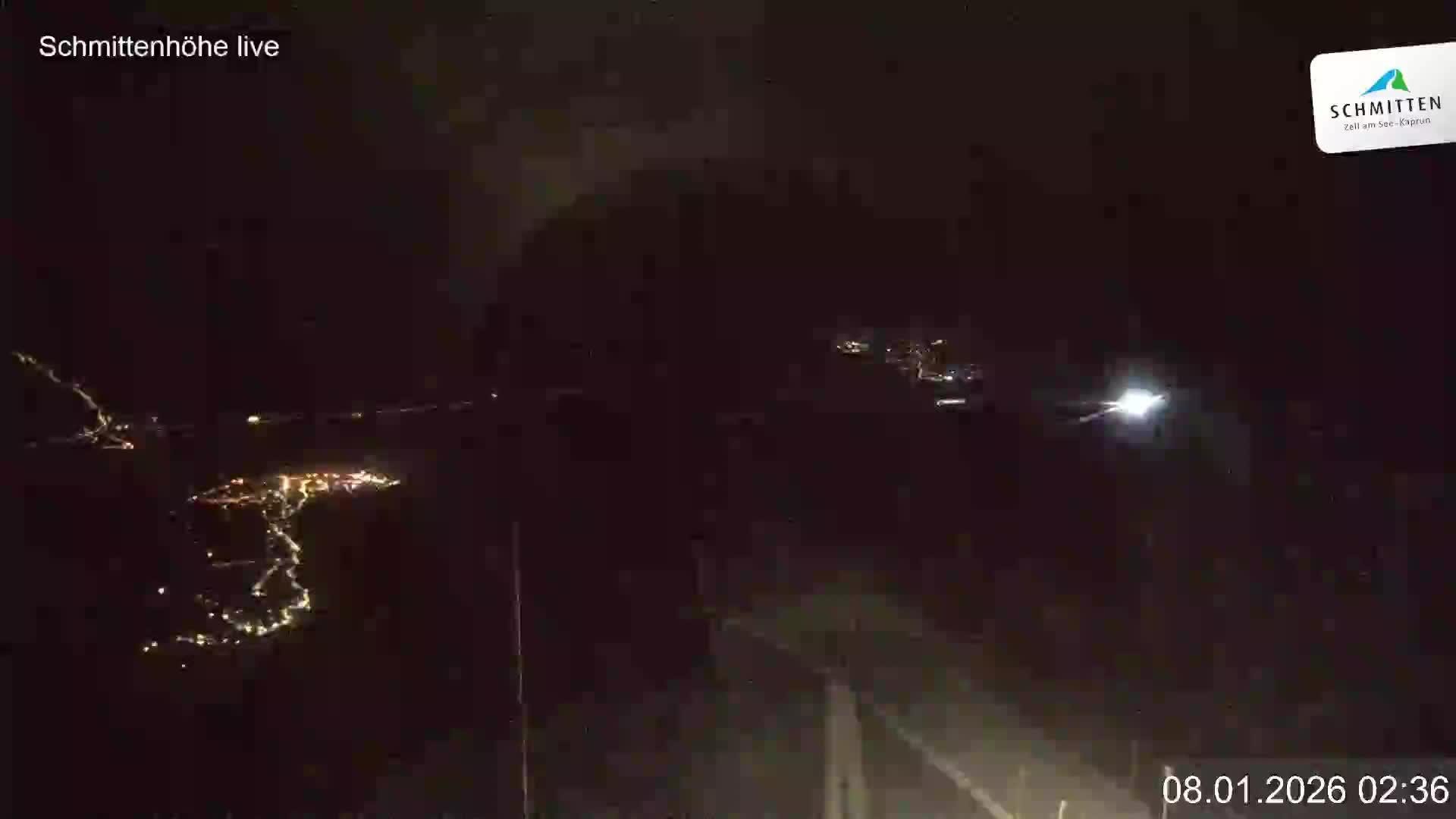 Archiv Foto Webcam Blick vom Gipfel der Schmittenhöhe