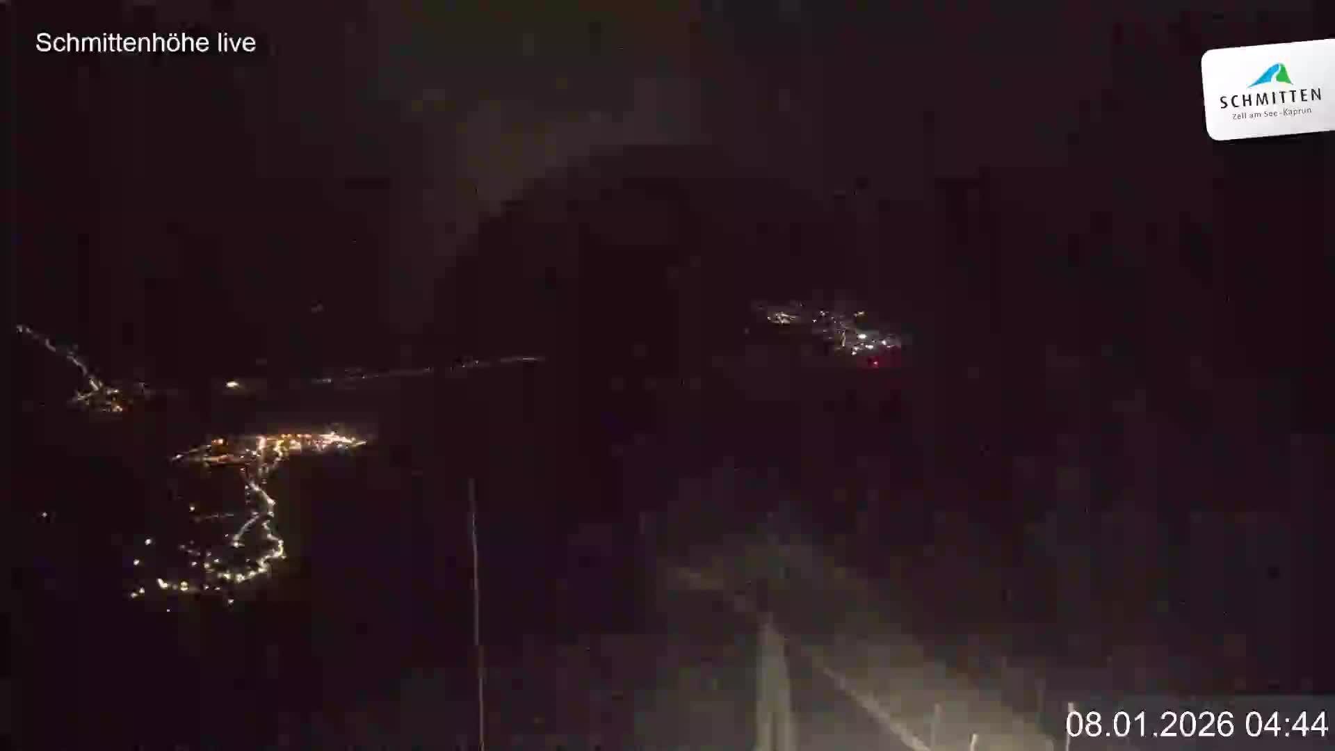 Archiv Foto Webcam Blick vom Gipfel der Schmittenhöhe