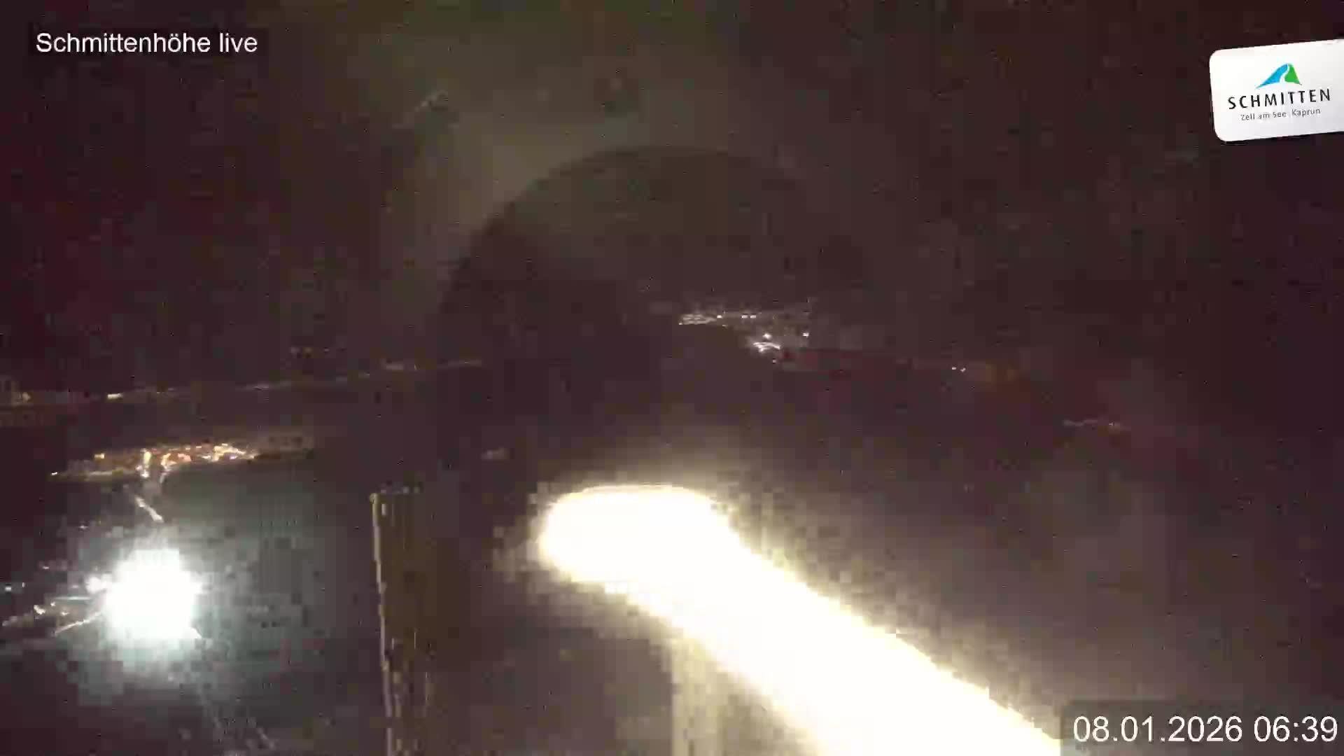 Archiv Foto Webcam Blick vom Gipfel der Schmittenhöhe