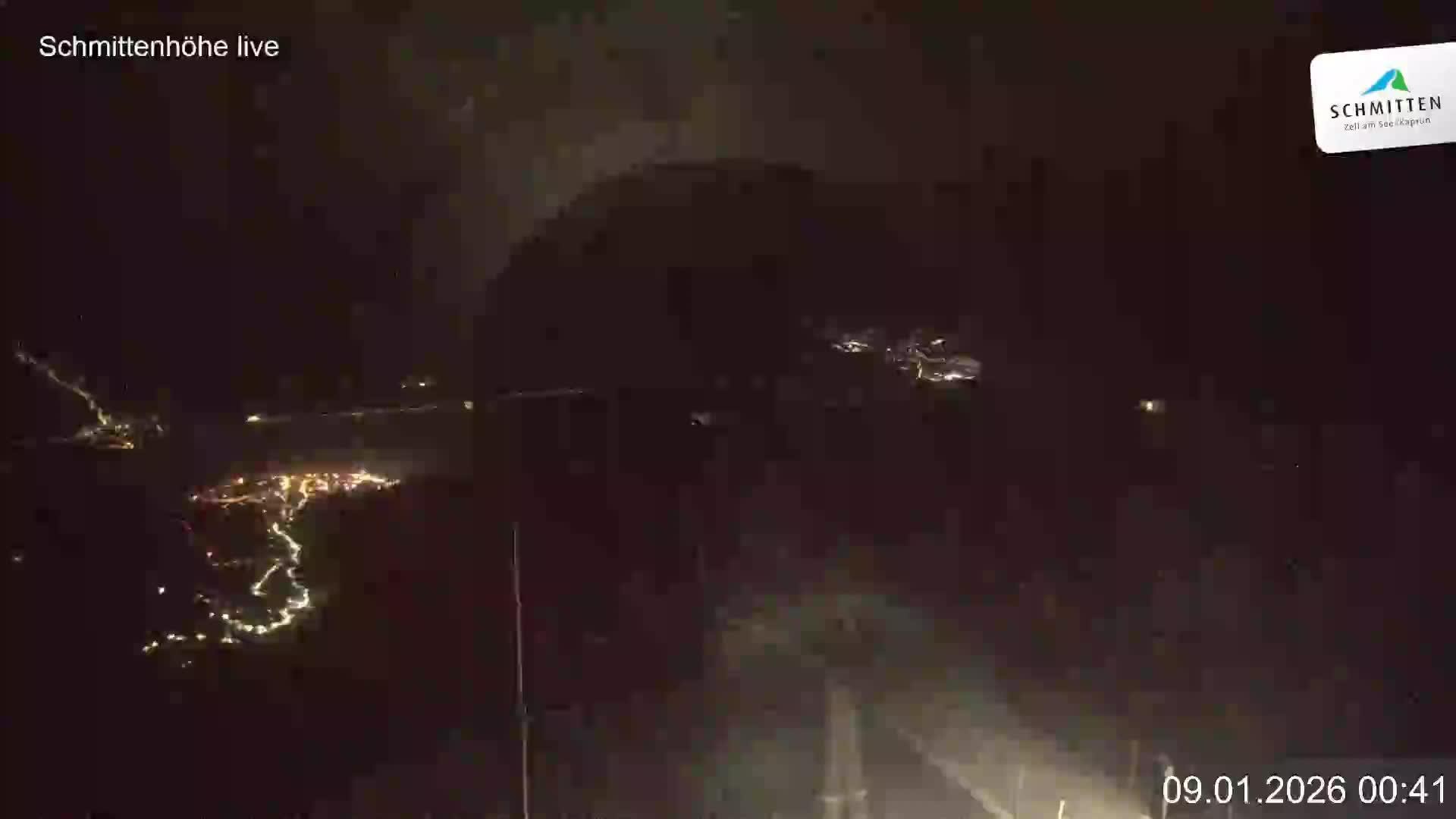 Archiv Foto Webcam Blick vom Gipfel der Schmittenhöhe