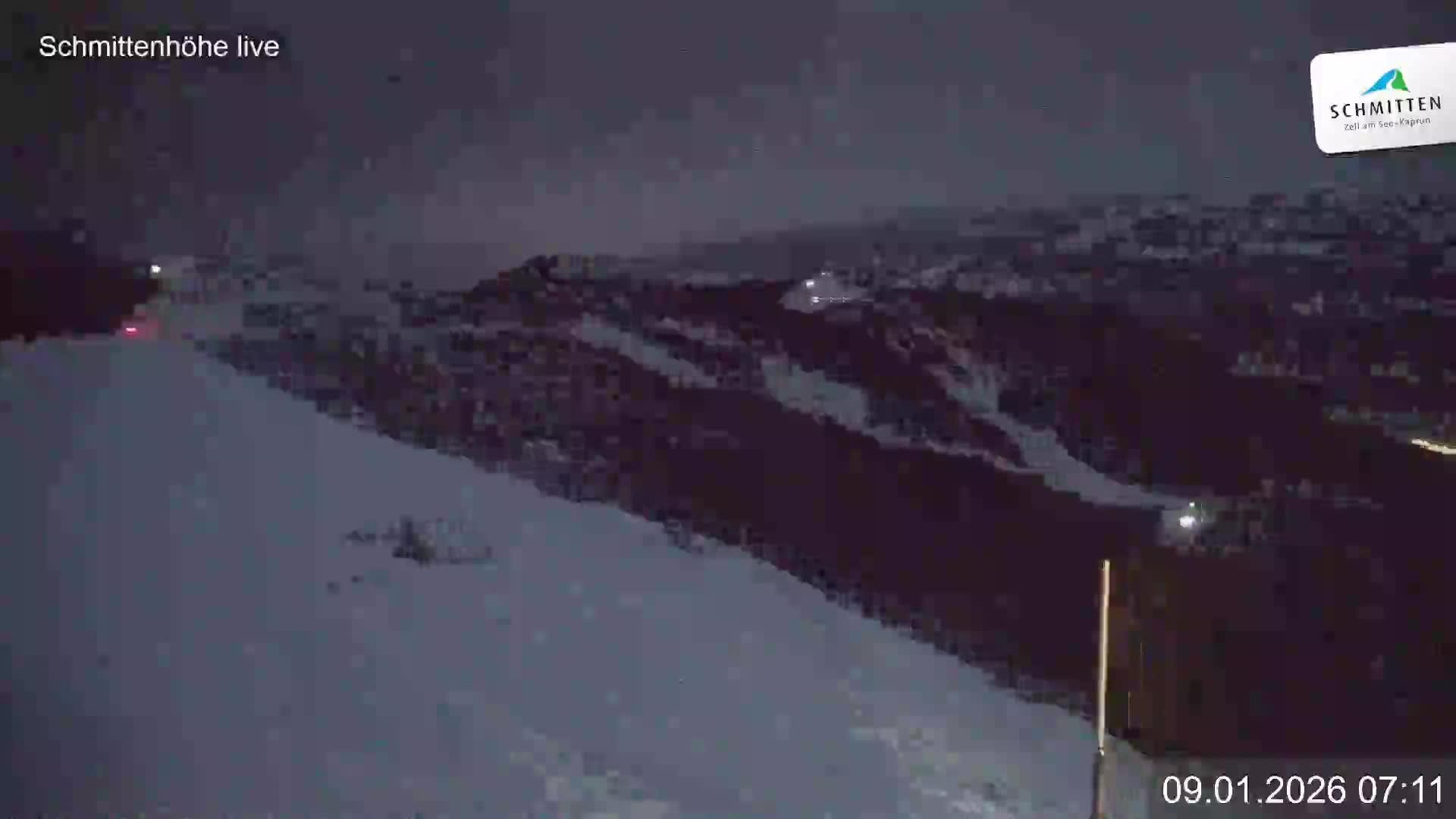 Archiv Foto Webcam Blick vom Gipfel der Schmittenhöhe