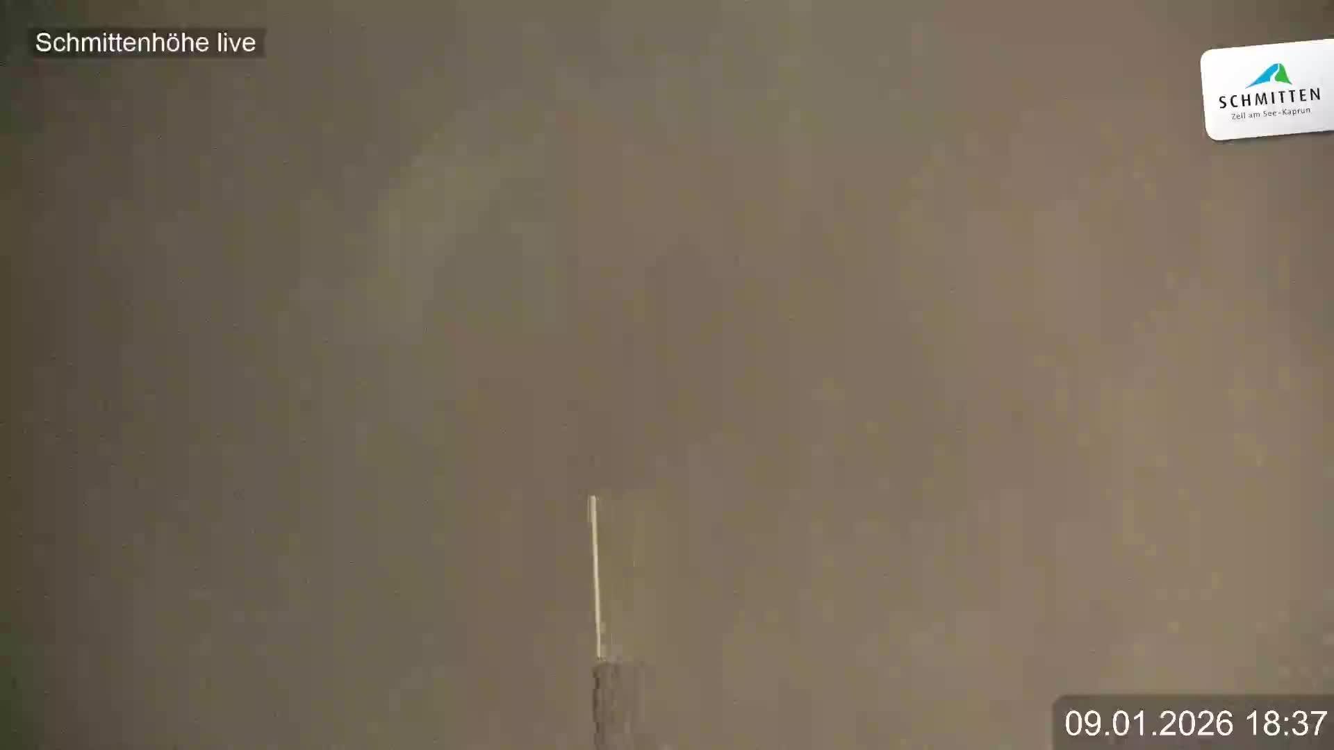 Archiv Foto Webcam Blick vom Gipfel der Schmittenhöhe