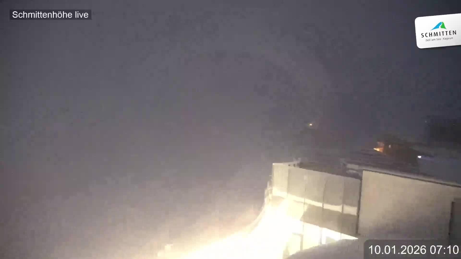 Archiv Foto Webcam Blick vom Gipfel der Schmittenhöhe