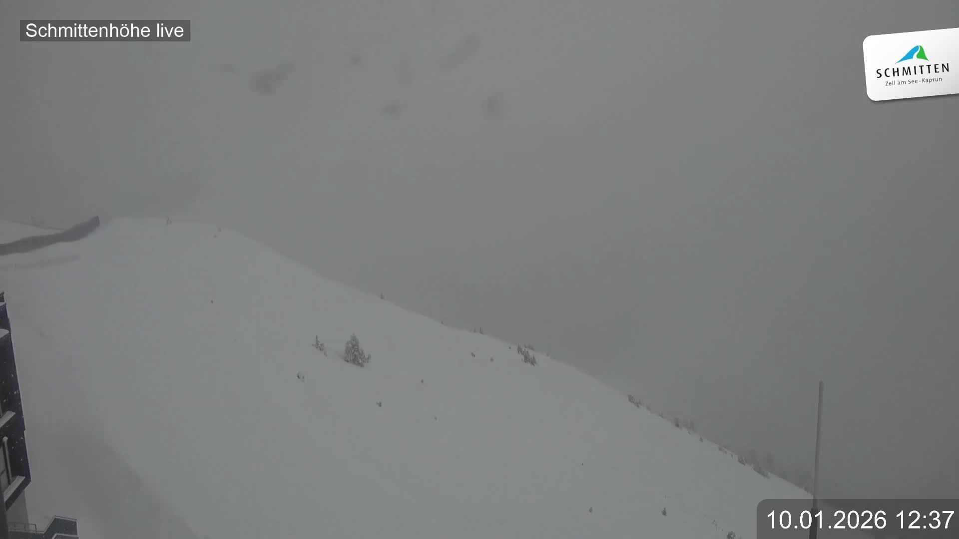 Archiv Foto Webcam Blick vom Gipfel der Schmittenhöhe