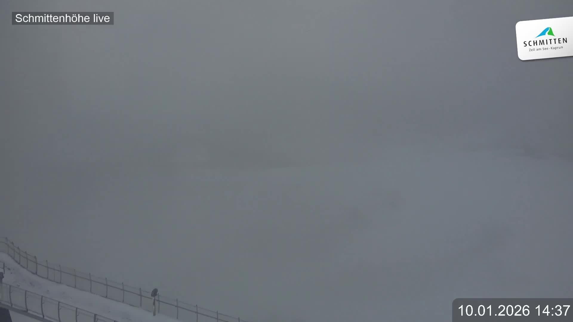 Archiv Foto Webcam Blick vom Gipfel der Schmittenhöhe