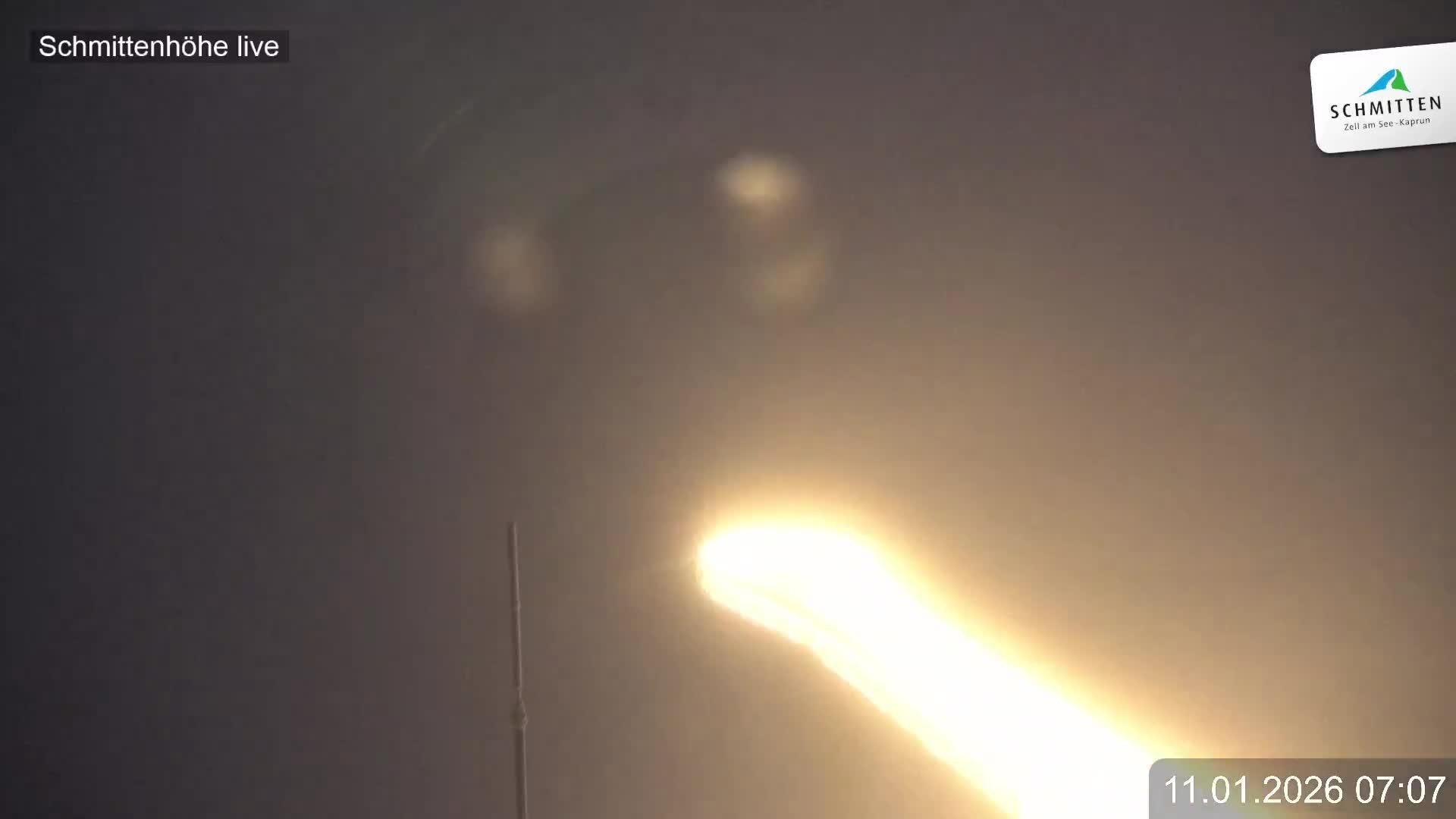 Archiv Foto Webcam Blick vom Gipfel der Schmittenhöhe