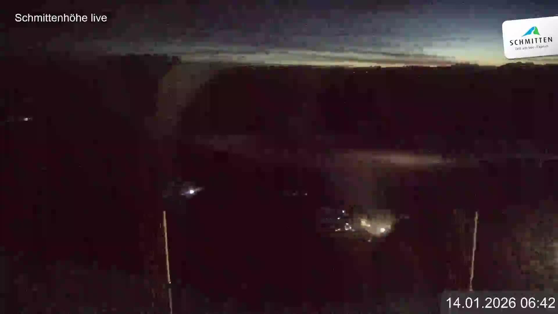 Archived image Webcam View Schmittenhöhe