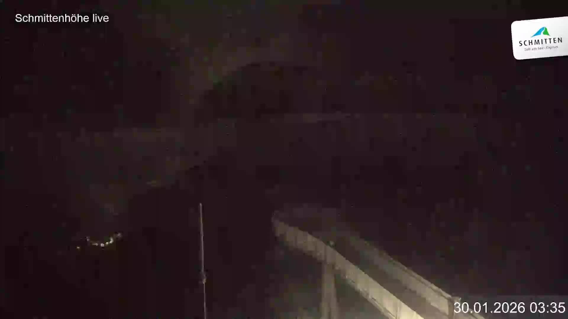 Archiv Foto Webcam Blick vom Gipfel der Schmittenhöhe