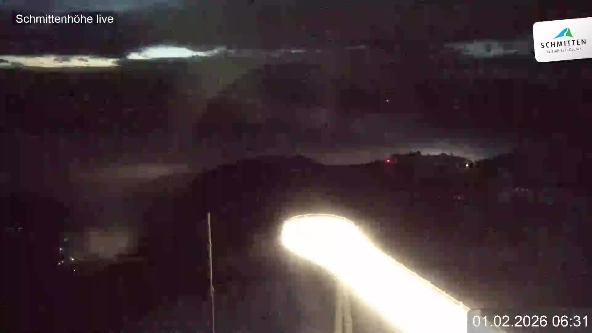 Archiv Foto Webcam Blick vom Gipfel der Schmittenhöhe