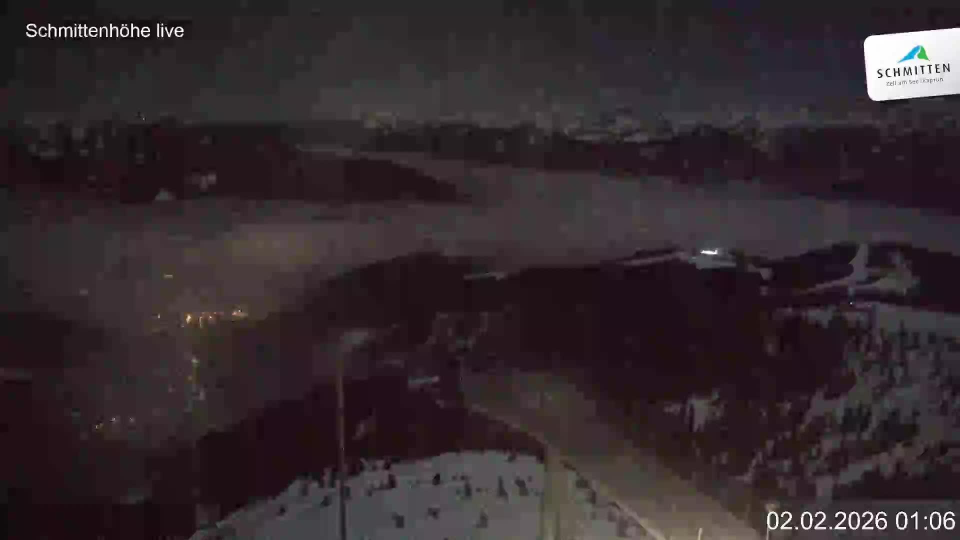 Archiv Foto Webcam Blick vom Gipfel der Schmittenhöhe