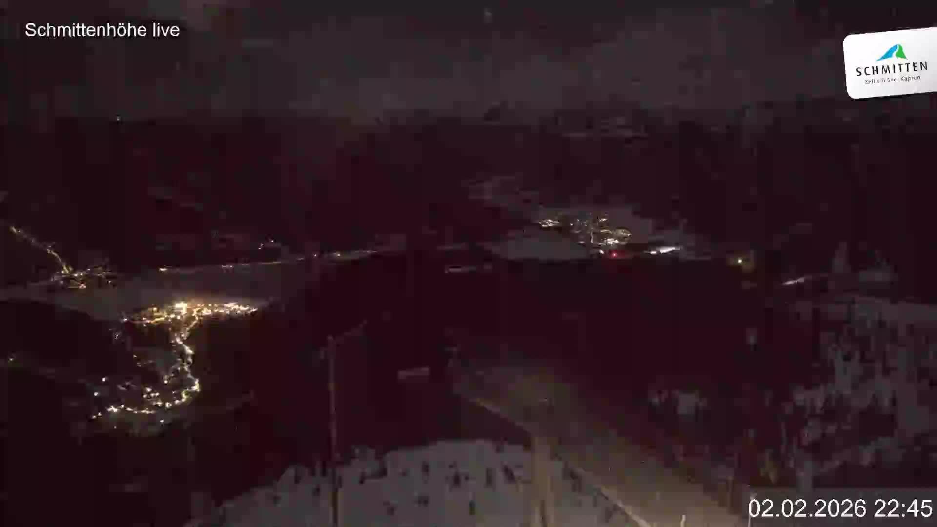 Archiv Foto Webcam Blick vom Gipfel der Schmittenhöhe