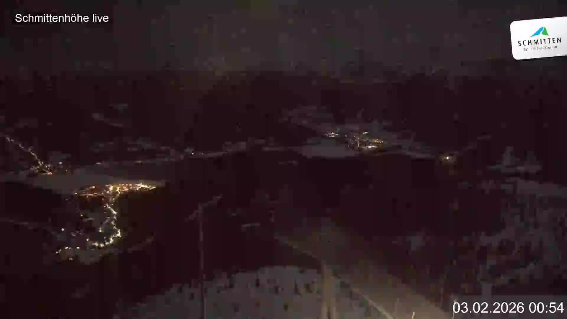 Archiv Foto Webcam Blick vom Gipfel der Schmittenhöhe