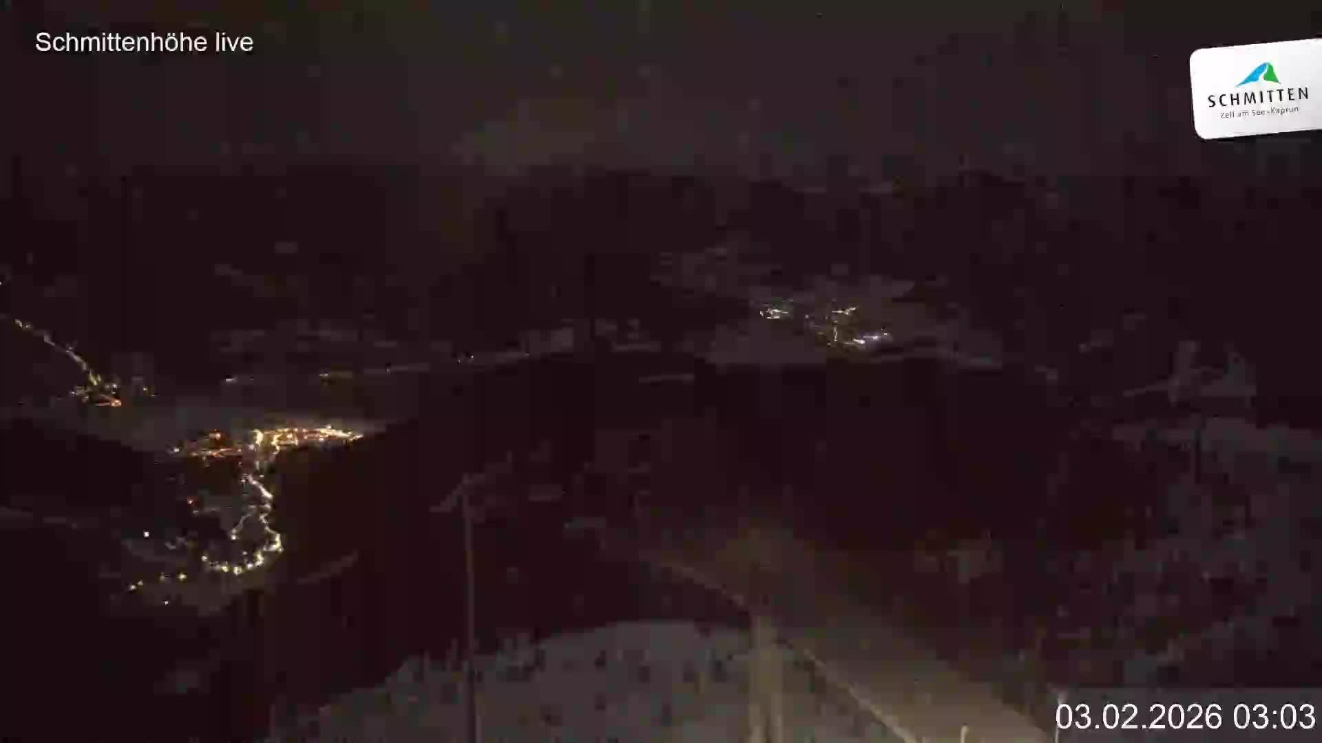 Archiv Foto Webcam Blick vom Gipfel der Schmittenhöhe