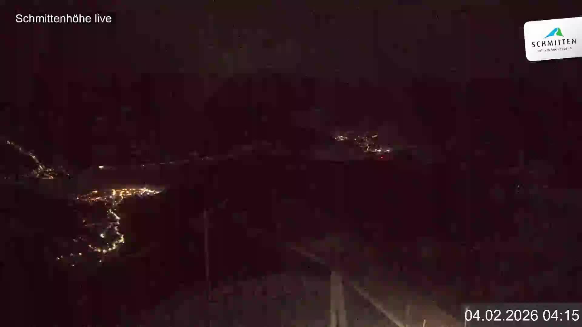 Archiv Foto Webcam Blick vom Gipfel der Schmittenhöhe