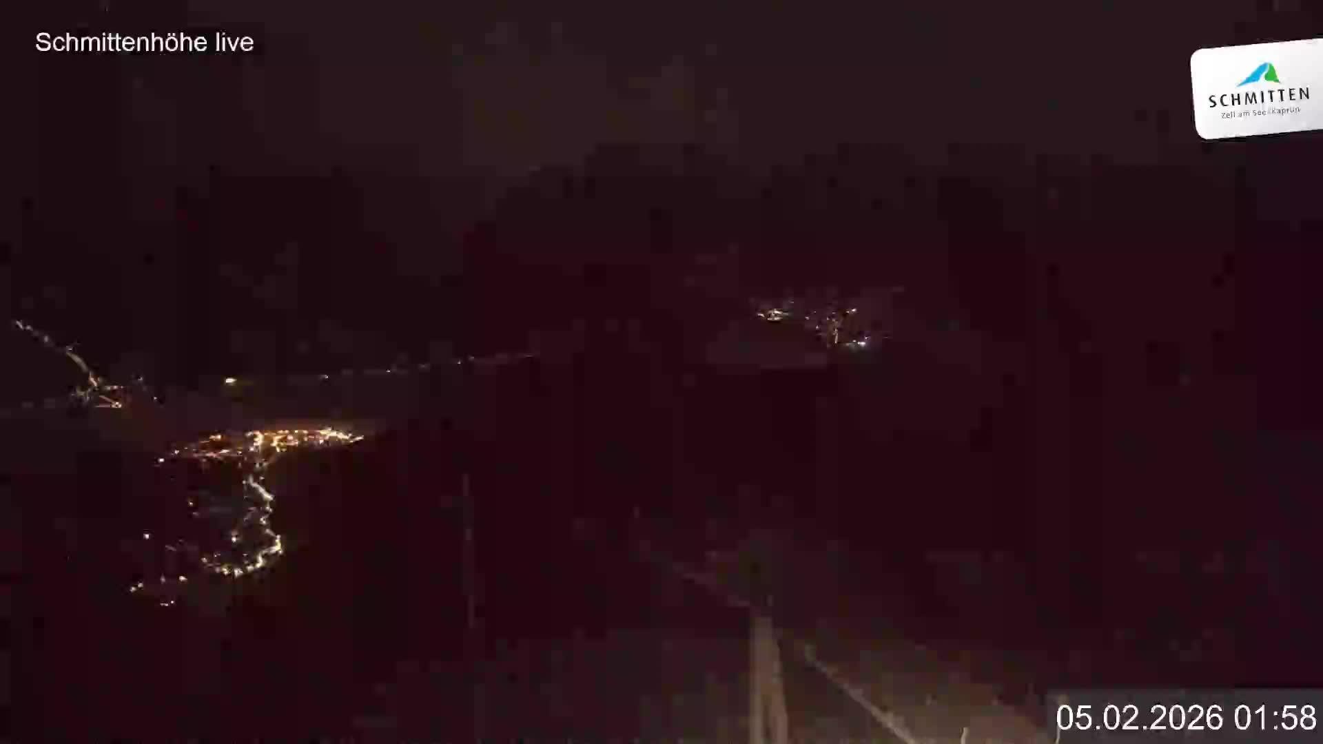 Archiv Foto Webcam Blick vom Gipfel der Schmittenhöhe