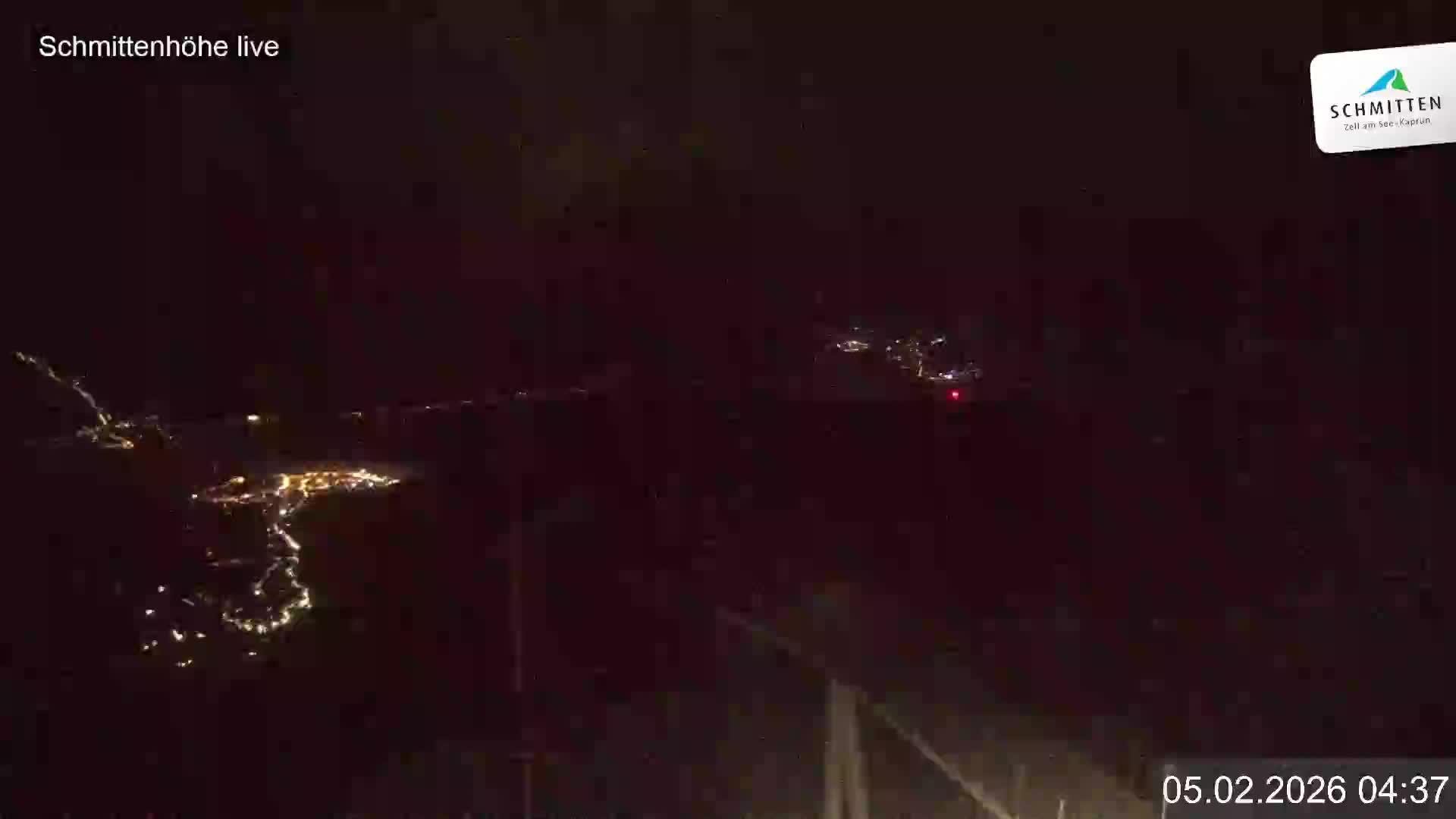 Archiv Foto Webcam Blick vom Gipfel der Schmittenhöhe