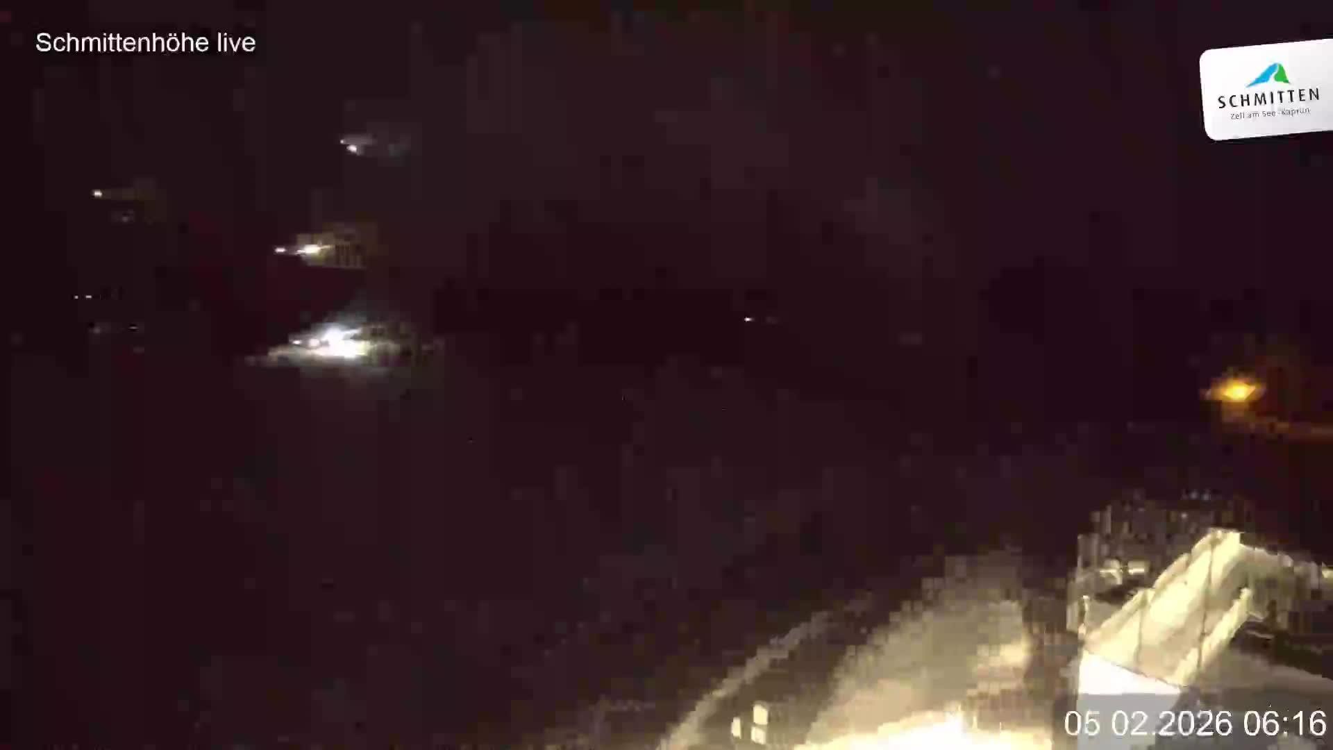 Archiv Foto Webcam Blick vom Gipfel der Schmittenhöhe