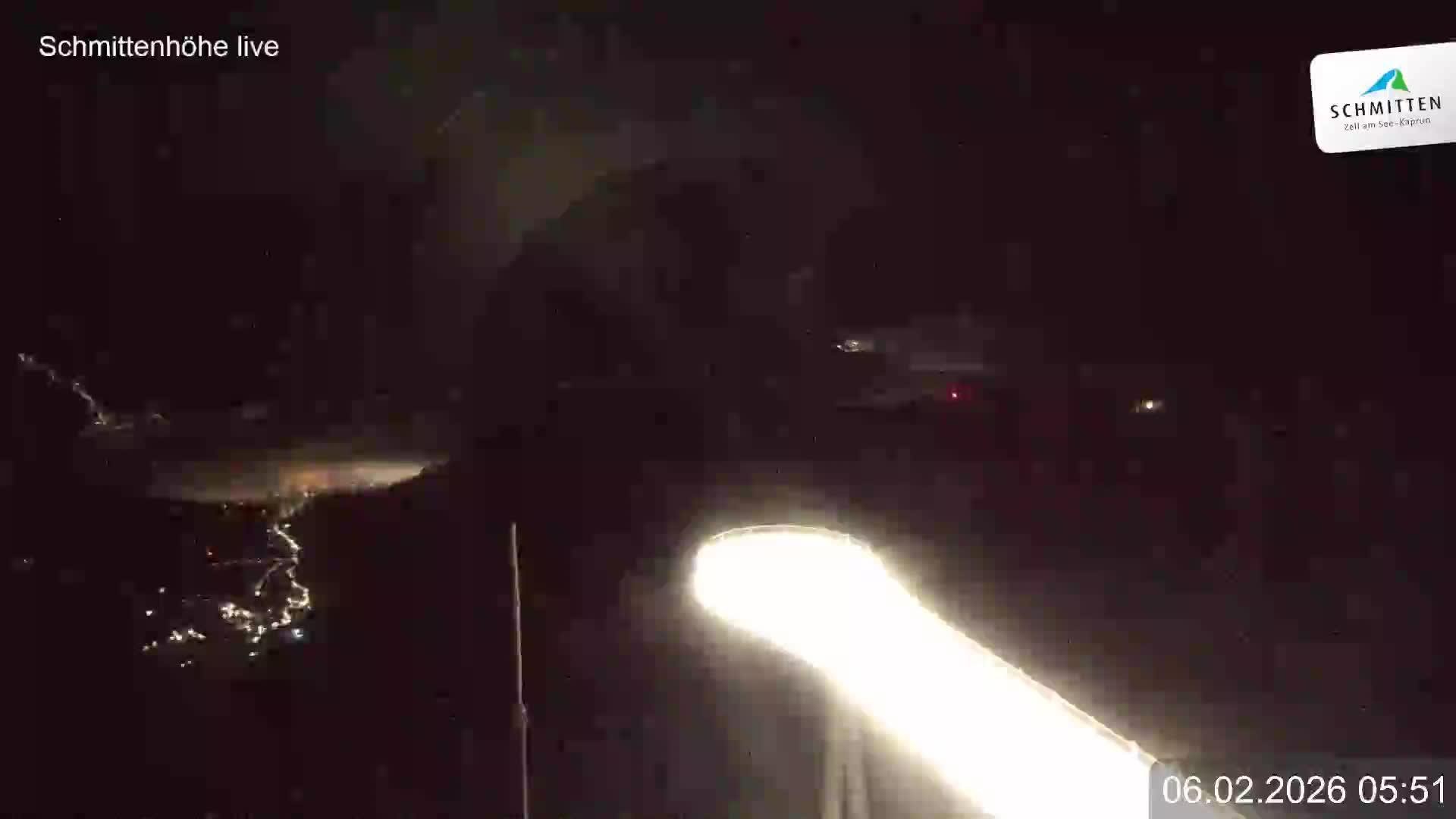 Archiv Foto Webcam Blick vom Gipfel der Schmittenhöhe